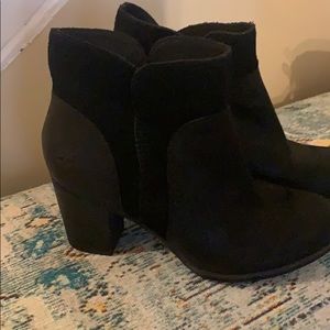 Timberland black booties